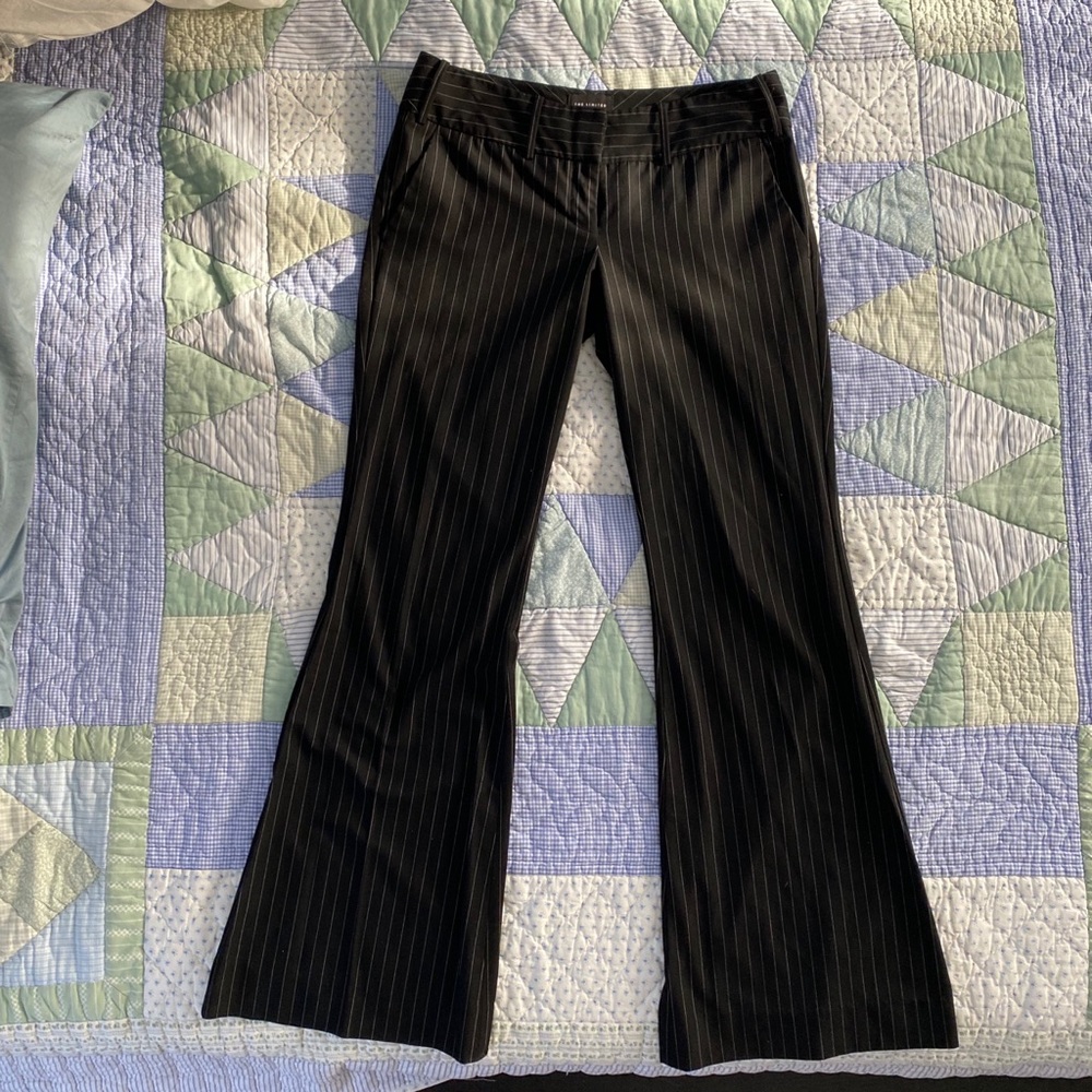 Limited Black Pinstripe Pants - Perfect 4 Work!